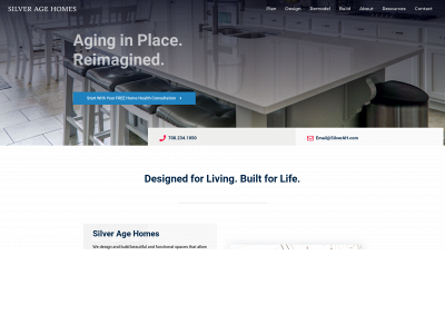 silveragehomes.com snapshot