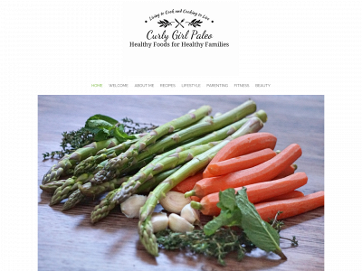 curlygirlpaleo.com snapshot