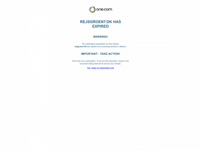 rejsgroent.dk snapshot