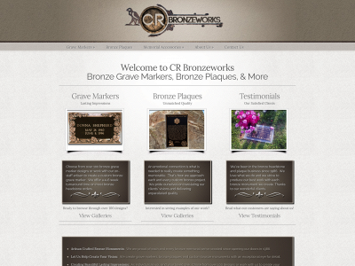 crbronzeworks.com snapshot
