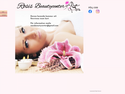 rosisbeautycenter.se snapshot