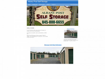 www.albanypostselfstorage.com snapshot