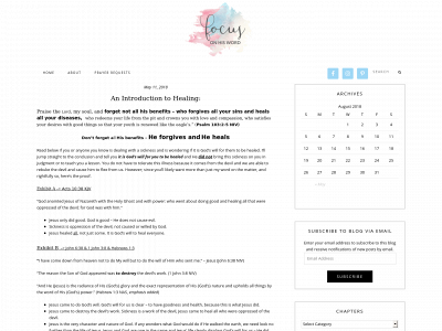 focusonhisword.com snapshot