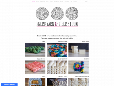 www.snerbyarn.com snapshot