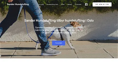 sanderhundelufting.no snapshot