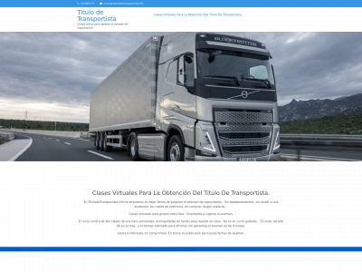 titulodetransportista.info snapshot