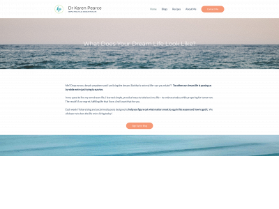 karenpearce.org snapshot