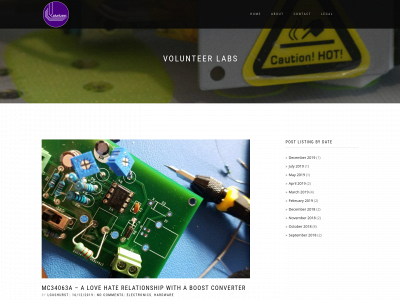 volunteerlabs.us snapshot