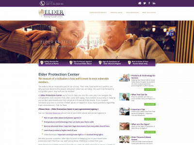elderprotectioncenter.com snapshot