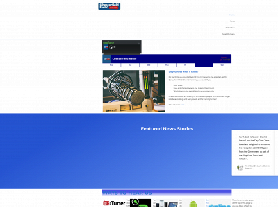 chesterfieldradio.co.uk snapshot