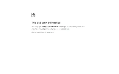 testfcfeb25.net snapshot
