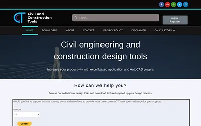 civilconstructiontools.com snapshot