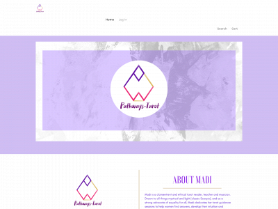 www.pathways-tarot.com snapshot
