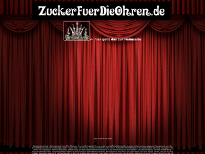 zuckerfuerdieohren.de snapshot
