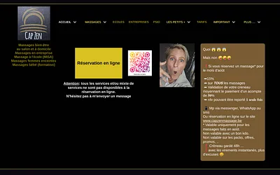 capzenmassage.be snapshot
