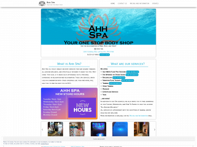 ahhspallc.com snapshot