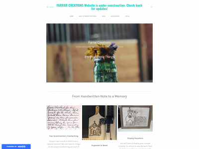 farrarcreations.weebly.com snapshot