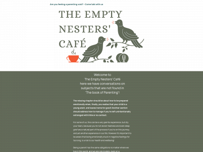 emptynesterscafe.com snapshot