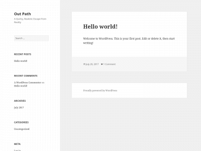 theoutpath.com snapshot