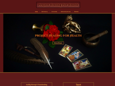 projecthealingforhealth.com snapshot