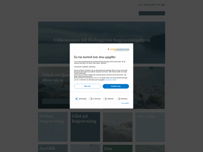 holmgrensbegravningsbyra.se snapshot