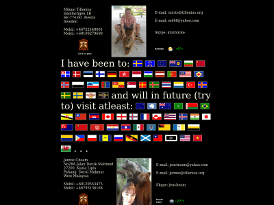 tillenius.org snapshot