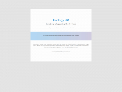 urology.co.uk snapshot