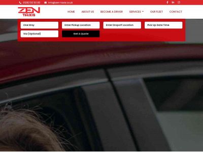 zen-taxis.co.uk snapshot