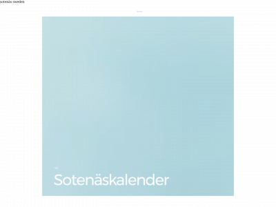 sotenaskalender.se snapshot
