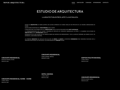 www.monjearquitectura.com snapshot