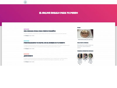 pastelesparaperro.com snapshot