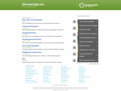bis-europe.eu snapshot