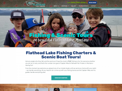 flatheadlakefishing.com snapshot