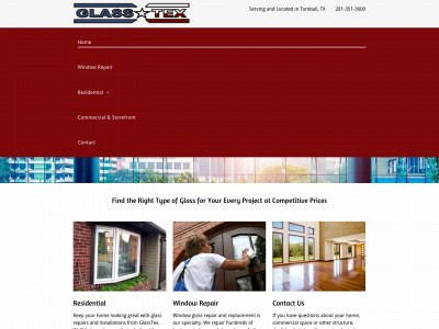 glasstex.com snapshot