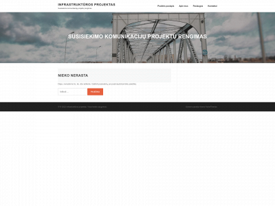 infrastrukturosprojektas.lt snapshot