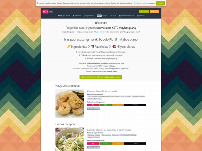 ketoteka.lt snapshot