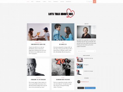 letstalkaboutsex.dk snapshot