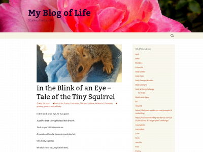 myblogoflife.com snapshot