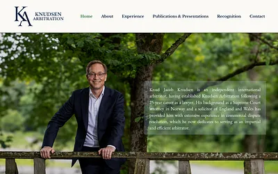 knudsenarbitration.com snapshot