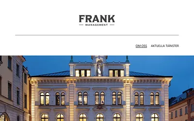 frankmanagement.se snapshot