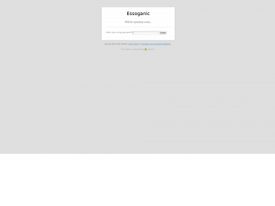 essoganic.com snapshot