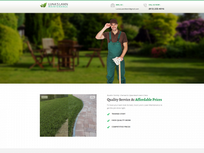 lunaslawn.com snapshot
