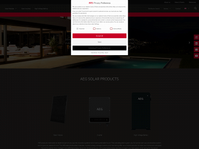 aegsolar.ch snapshot