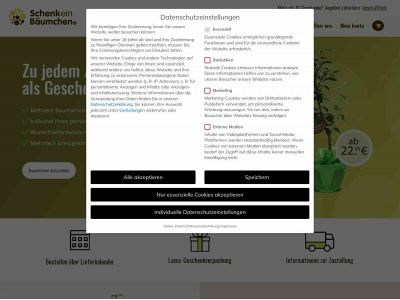 www.baumgeschenk.de snapshot