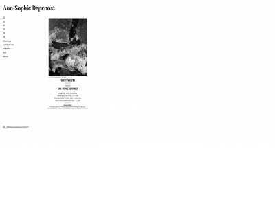 annsophiedeproost.com snapshot