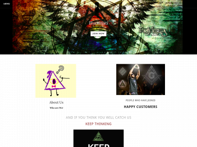 theilluminatiofficialwebsite.weebly.com snapshot
