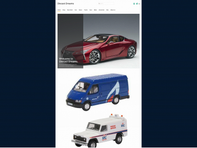 www.diecastdreams.co.uk snapshot
