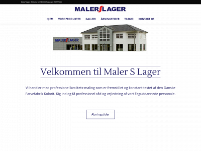 malerslager.dk snapshot