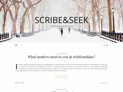 scribeandseek.com snapshot