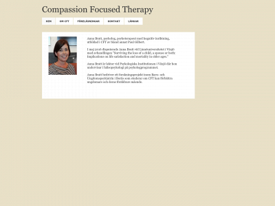 compassionfocusedtherapy.se snapshot